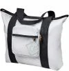 Go Travel Lightweight Foldaway Tote Bag stříbrná skládací taška Go Travel Lightweight Foldaway Tote Bag stříbrná skládací taška
