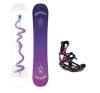 Gravity Sirene White 24/25 dámský snowboard + Raven Fastec FT360 black/fuchsia vázání + sleva 400,- na příslušenství