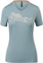GTS 211841L dámské funkční triko s krátkým rukávem, Steel Blue
