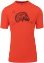 GTS 211941M pánské funkční triko s krátkým rukávem, Neon Orange GTS 211941M pánské funkční triko s krátkým rukávem, Neon Orange