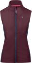 GTS 404241L dámská větruodolná vesta, Plum