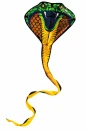 COBRA 3D drak pro děti 69 x 400 cm