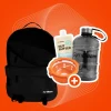 GymBeam Batoh Agile Black