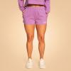 BeastPink Dámské teplákové šortky Grace Purple