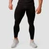 GymBeam Pulse Black pánské běžecké legíny GymBeam Pulse Black pánské běžecké legíny
