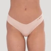 GymBeam Bezešvé kalhotky Comfy 3Pack Beige GymBeam Bezešvé kalhotky Comfy 3Pack Beige