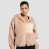 GymBeam Sherpa Canyon béžová dámská bunda