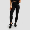 GymBeam Dámské legíny Limitless s vysokým pasem Black POUZE M (VÝPRODEJ)