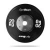 GymBeam Gumový kotouč Competition Bumper 20 kg