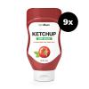 GymBeam Kečup slazený stévií 9 x 470 ml
