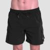 GymBeam Men‘s Swim Cargo Shorts Black GymBeam Men‘s Swim Cargo Shorts Black