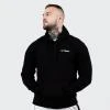 GymBeam Mikina Athlete Black White POUZE XL (VÝPRODEJ)