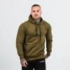 GymBeam Mikina Athlete Military Green Black GymBeam Mikina Athlete Military Green Black