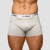 GymBeam Pánské boxerky Essentials 3Pack Grey