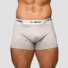 GymBeam Pánské boxerky Essentials 3Pack Grey POUZE XL (VÝPRODEJ)