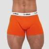 GymBeam Pánske boxerky Essentials 3Pack Orange POUZE XL (VÝPRODEJ)