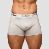 GymBeam Pánské boxerky Essentials 3Pack Grey