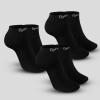 GymBeam Ponožky Ankle Socks 3Pack Black
