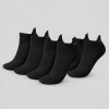 GymBeam Ponožky Tab 3Pack Black