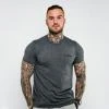 GymBeam Tričko Basic Dark Grey