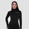 GymBeam Women‘s Pulse 1/2 Zip Running Sweatshirt Black