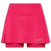 HEAD Club Basic Skort Girls tmavě růžová dětská sukně