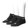 Head Tennis 3P Sneaker sportovní ponožky černá Head Tennis 3P Sneaker sportovní ponožky černá
