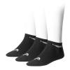 Head Tennis 3P Sneaker sportovní ponožky černá POUZE EU 43-46 (VÝPRODEJ)
