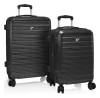 Heys AeroLite S,M černá sada kufrů Heys AeroLite S,M černá sada kufrů