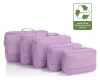 Heys Ecotex Lilac Blossom sada 5 cestovních organizérů Heys Ecotex Lilac Blossom sada 5 cestovních organizérů