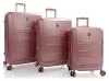 Heys EZ Fashion S, M, L Rose Gold sada kufrů Heys EZ Fashion S, M, L Rose Gold sada kufrů