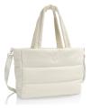 Heys Puffer Travel Tote Off White