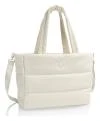 Heys Puffer Travel Tote Off White Heys Puffer Travel Tote Off White