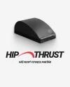 Hip Thrust černá ergonomická cvičební lavice na hýžďové svaly