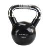 HMS Kettlebell s chromovaným úchopem KTC 16 kg černý HMS Kettlebell s chromovaným úchopem KTC 16 kg černý