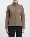 Husky Salfa L beige dámská softshell bunda