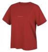 Husky Tee Stamp L red dámské bavlněné triko