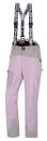 Husky Glad L pink/beige dámské lyžařské kalhoty