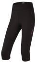 Husky Darby L black dámské sportovní 3/4 kalhoty