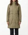 Husky Nestia L khaki dámský hardshell kabát