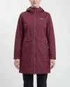 Husky Nua L bordo dámský hardshell kabát