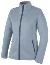 Husky Akra L light blue dámský svetr na zip
