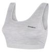 Husky Mebra L light grey merino termoprádlo podprsenka