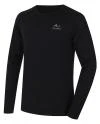 Husky Merow M black pánské merino triko