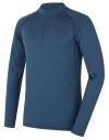 Husky Merow zip M blue pánské merino triko Husky Merow zip M blue pánské merino triko
