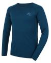 Husky Mertee M blue pánské merino triko
