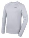 Husky Aron M light grey pánská merino mikina