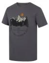Husky Tee Moon M dark grey pánské bavlněné triko