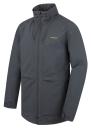 Husky Nevr M dk. grey pánský hardshell kabát