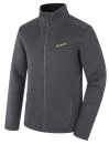 Husky Akra M dark grey pánský svetr na zip